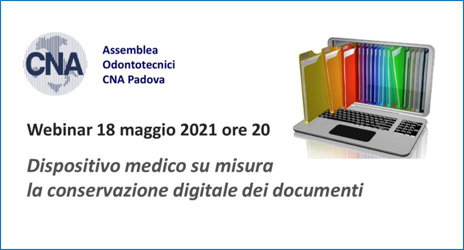 DOCUMENTAZIONE La conservazione documentale digitale – Webinar 18.05.2018